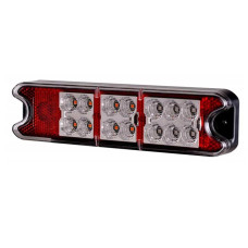 Zadnja luč LED univerzalna SLIM / 12/24V, Kabel
